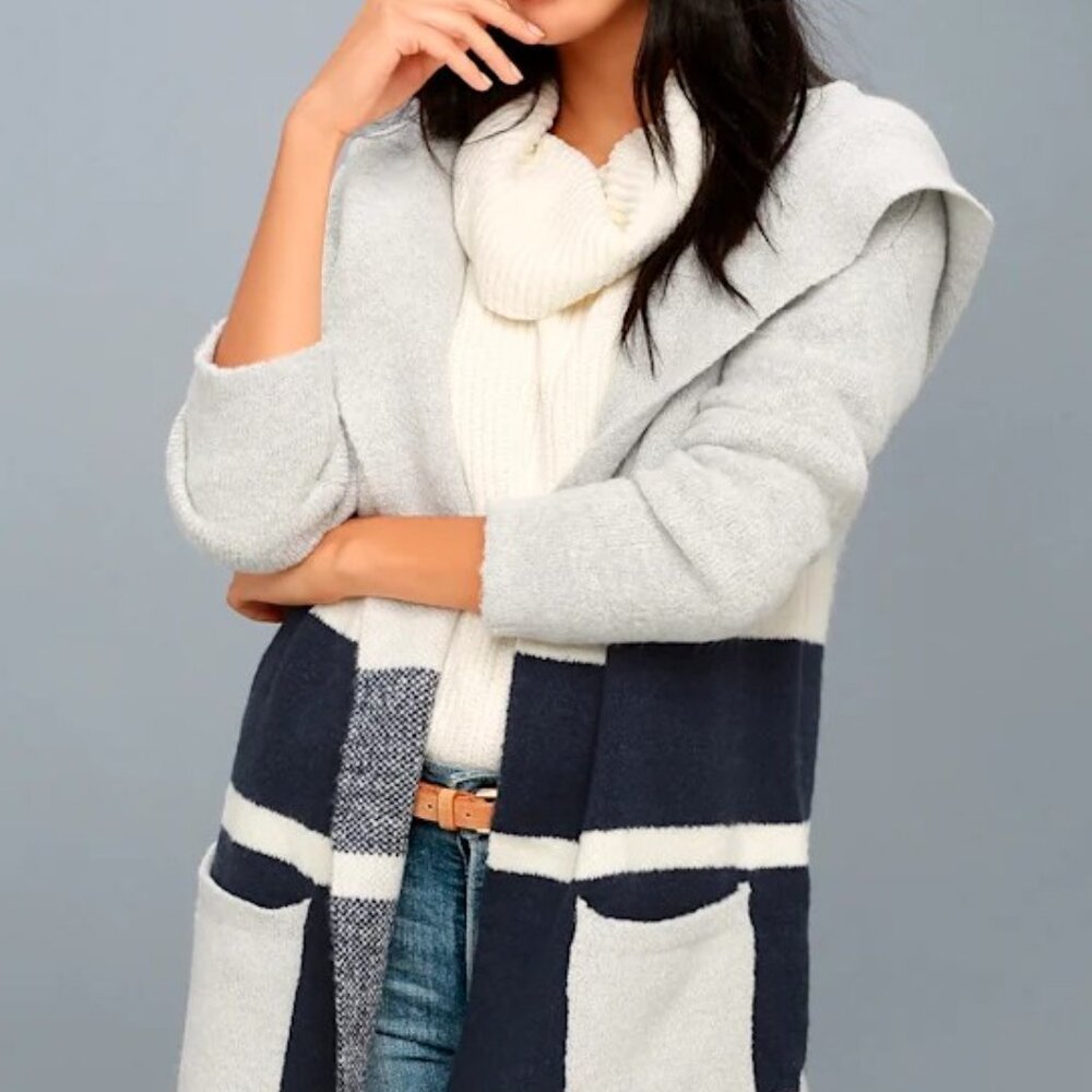 Vici Hooded Long Cardigan S/M